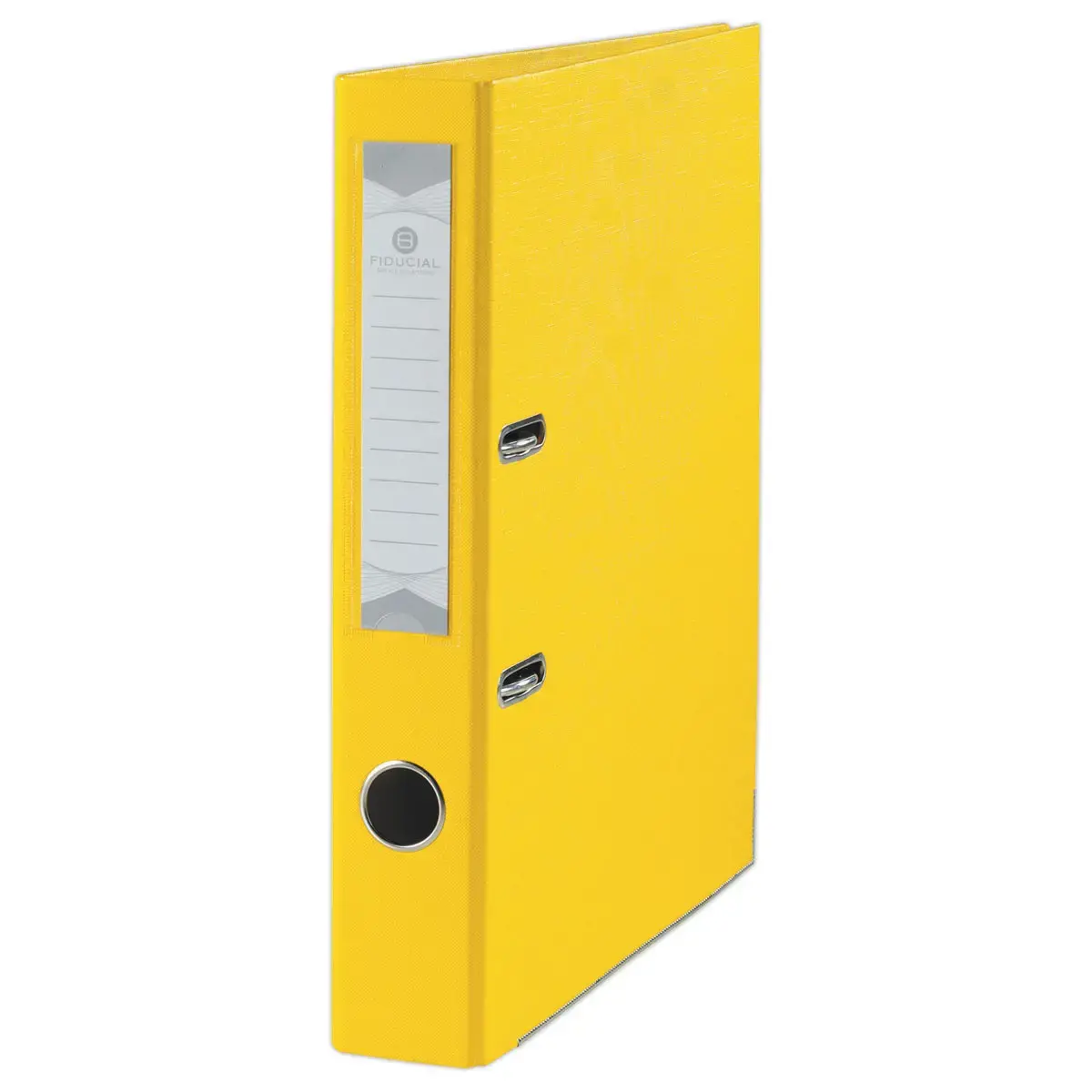 Classeur &agrave; levier - Dos 5 cm - Jaune - Fiducial photo du produit