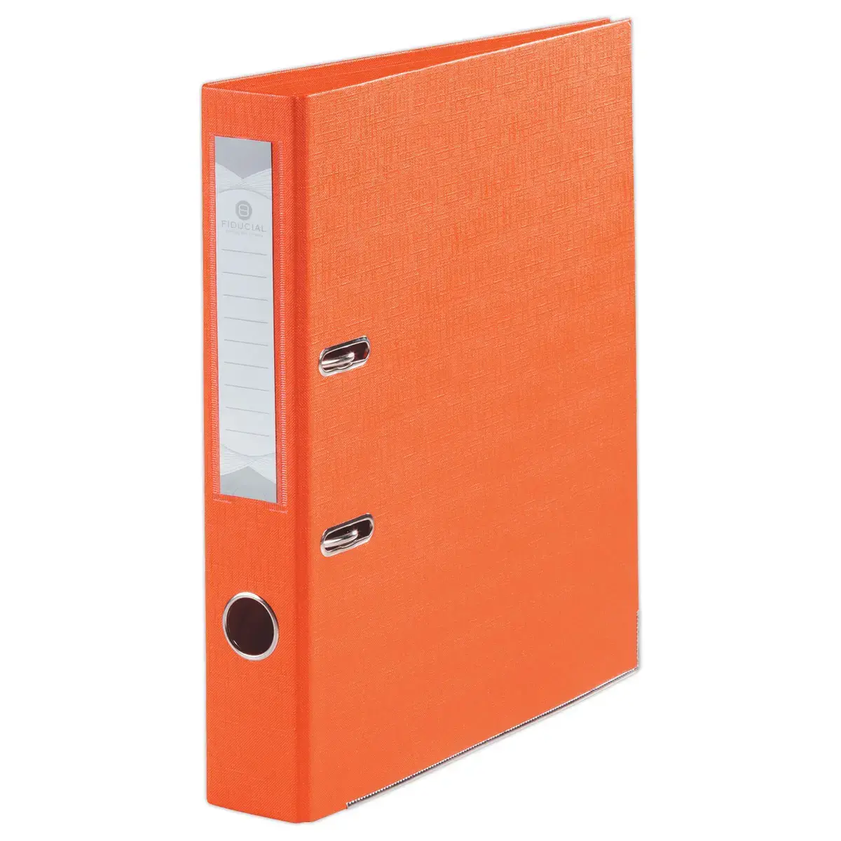Classeur à levier - Dos 5 cm - Orange - Fiducial photo du produit