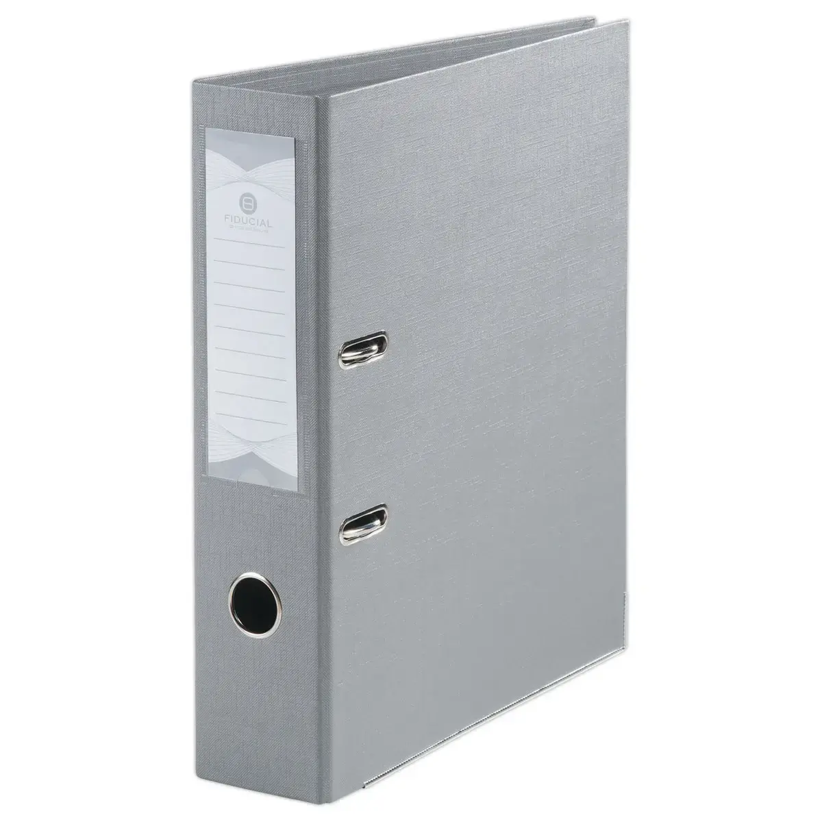 Classeur &agrave; levier - Dos 7,5 cm - Gris - Fiducial photo du produit