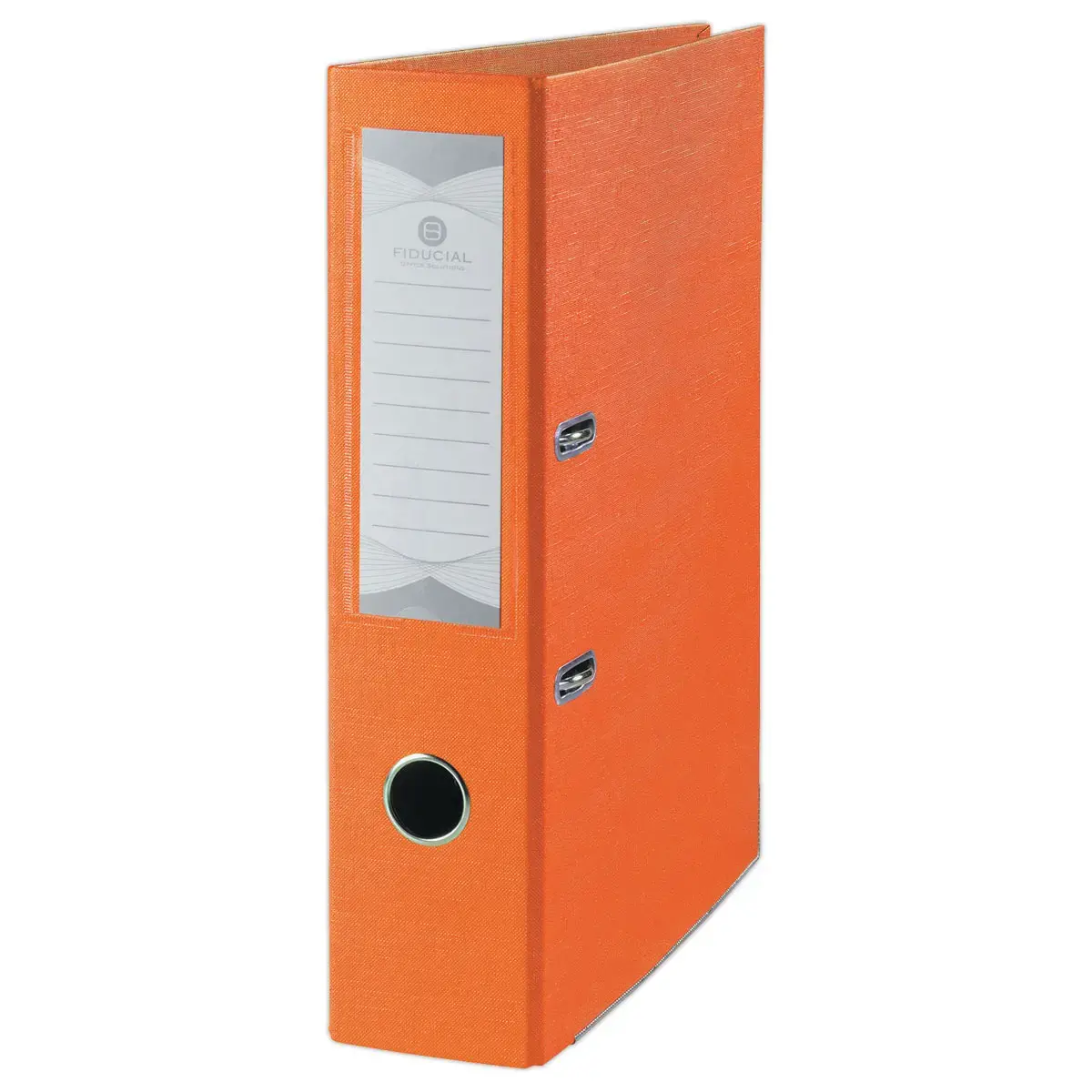 Classeur à levier - Dos 7,5 cm - Orange - Fiducial photo du produit