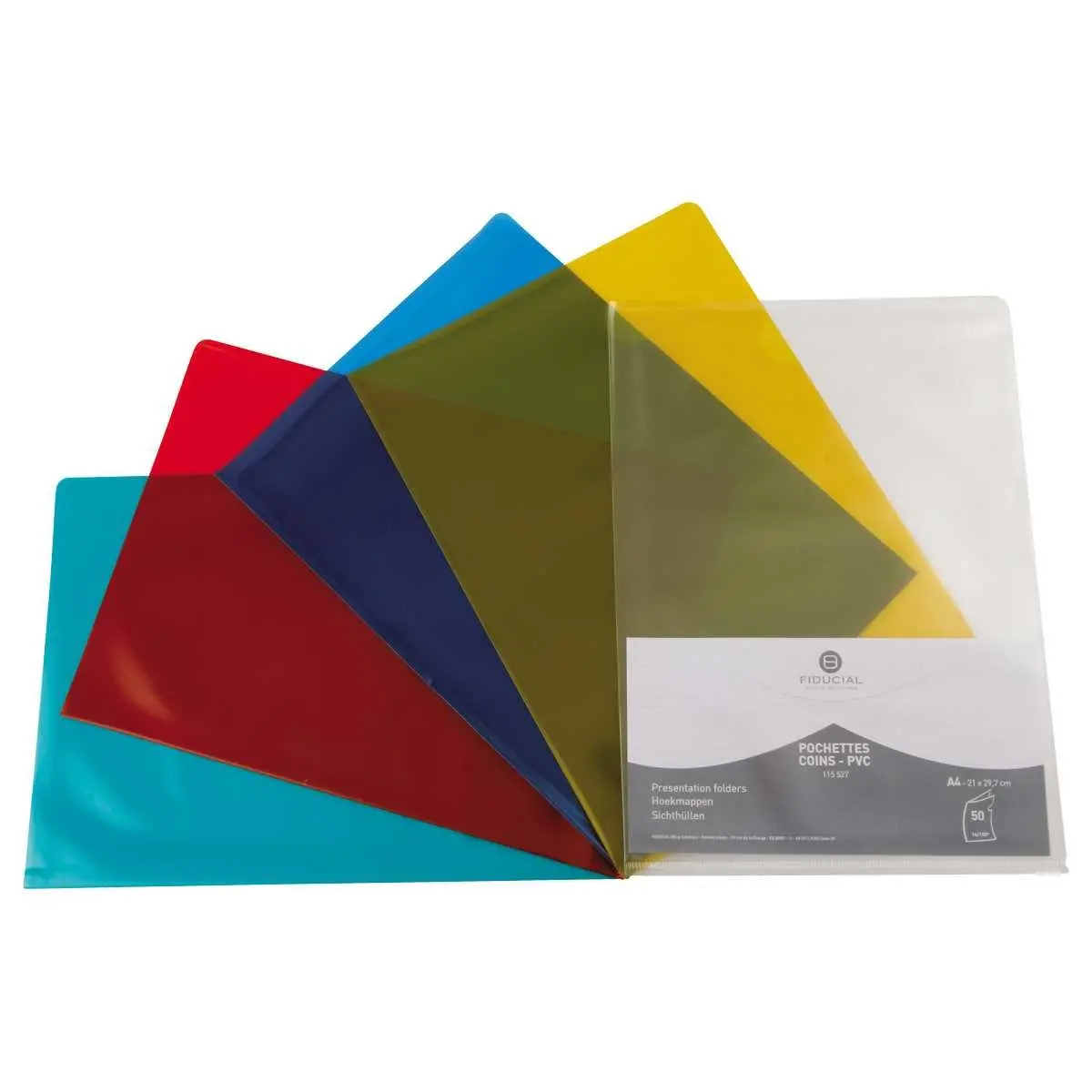 50 Pochettes plastiques - Coloris assortis photo du produit