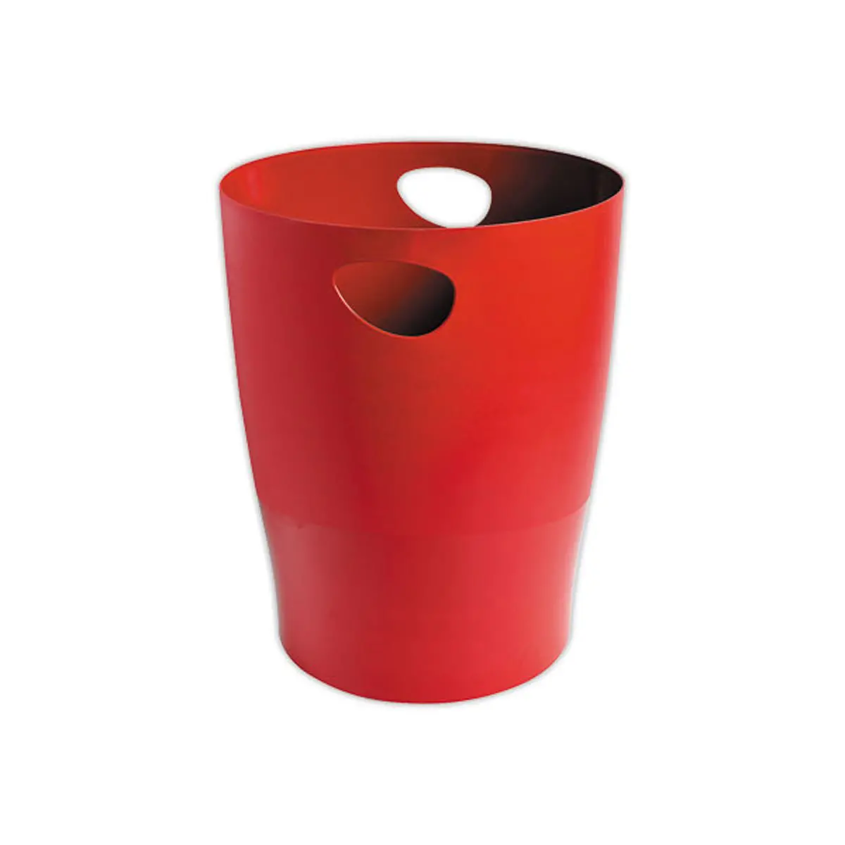 Corbeille &agrave; papier - 15 L - rouge -  Fiducial photo du produit