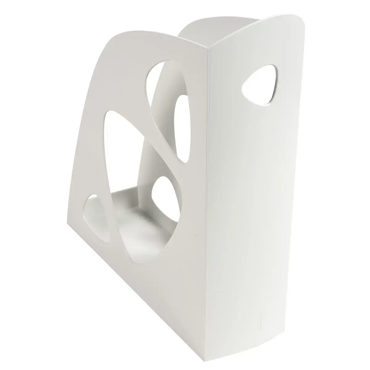 Porte-revues opaque - Dos 8 cm - Gris - Fiducial photo du produit