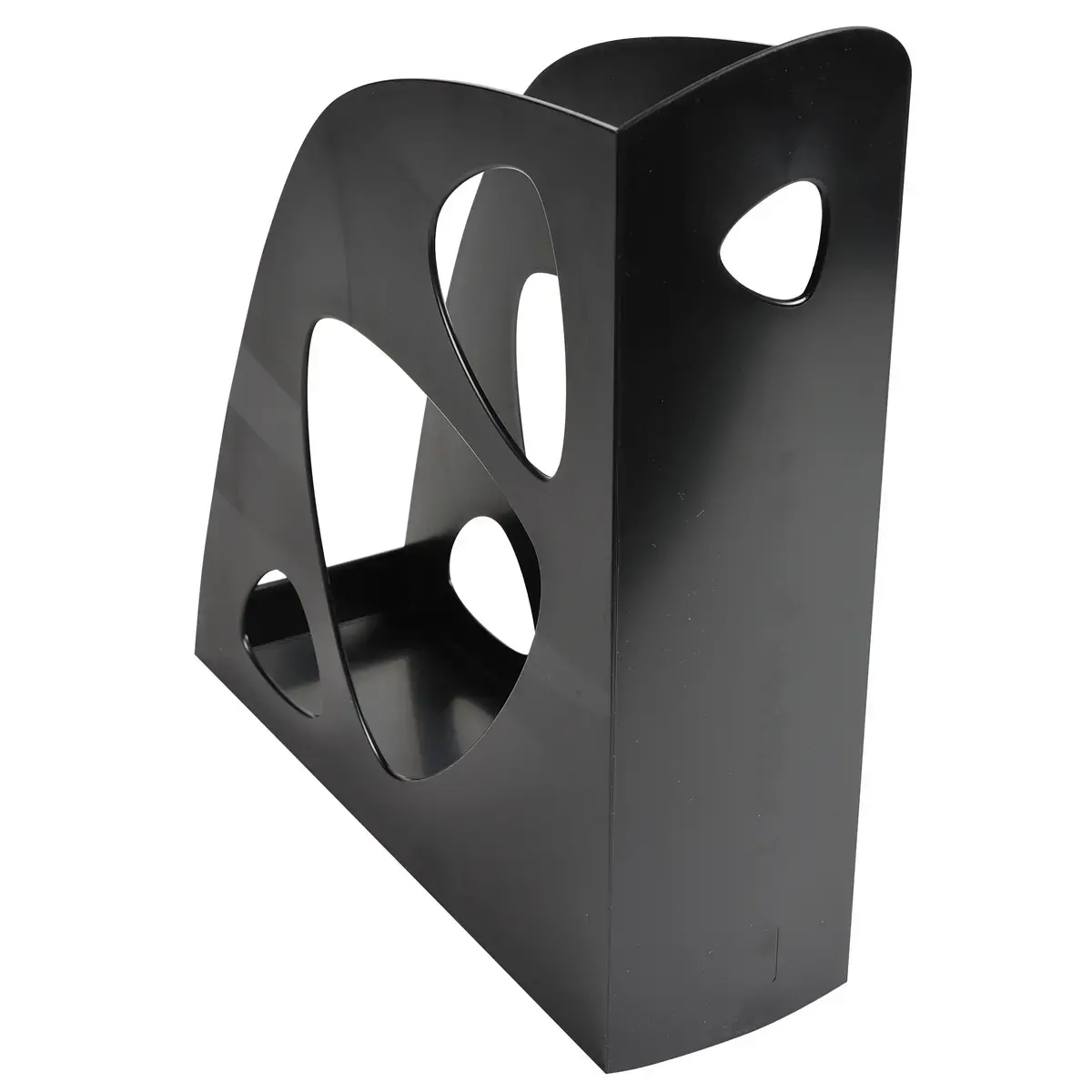 Porte-revues opaque - Dos 8 cm - Noir - Fiducial photo du produit