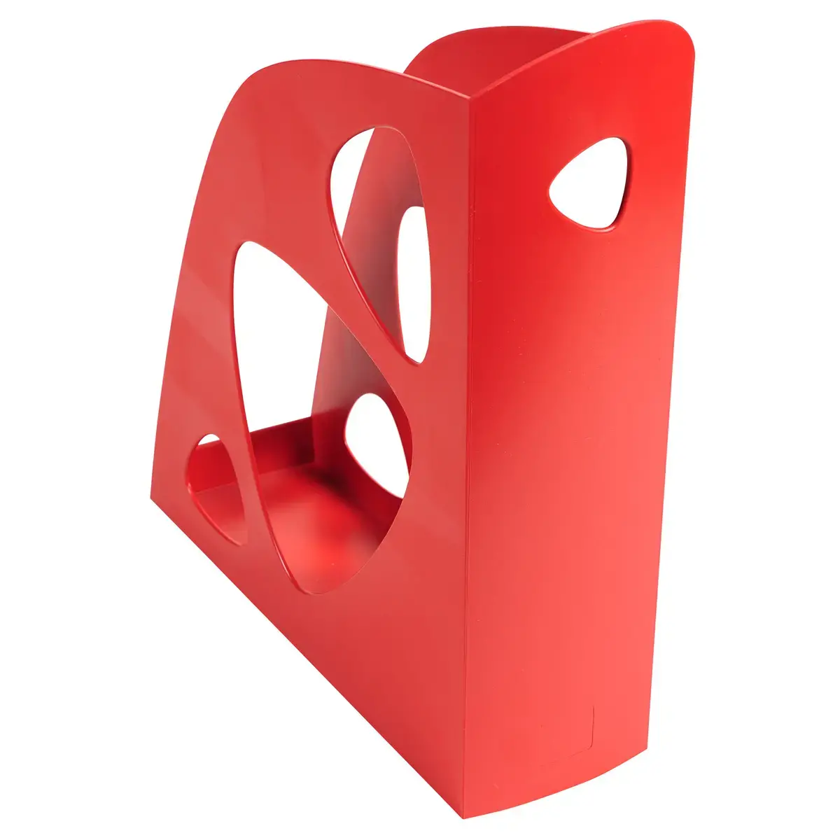 Porte-revues opaque - Dos 8 cm - Rouge - Fiducial photo du produit