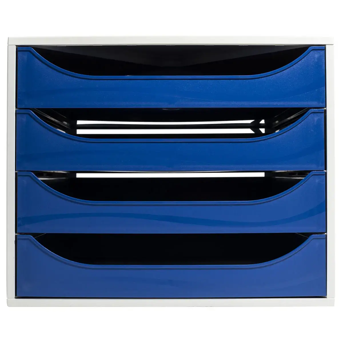 Module de classement 4 tiroirs - Bleu - Fiducial photo du produit