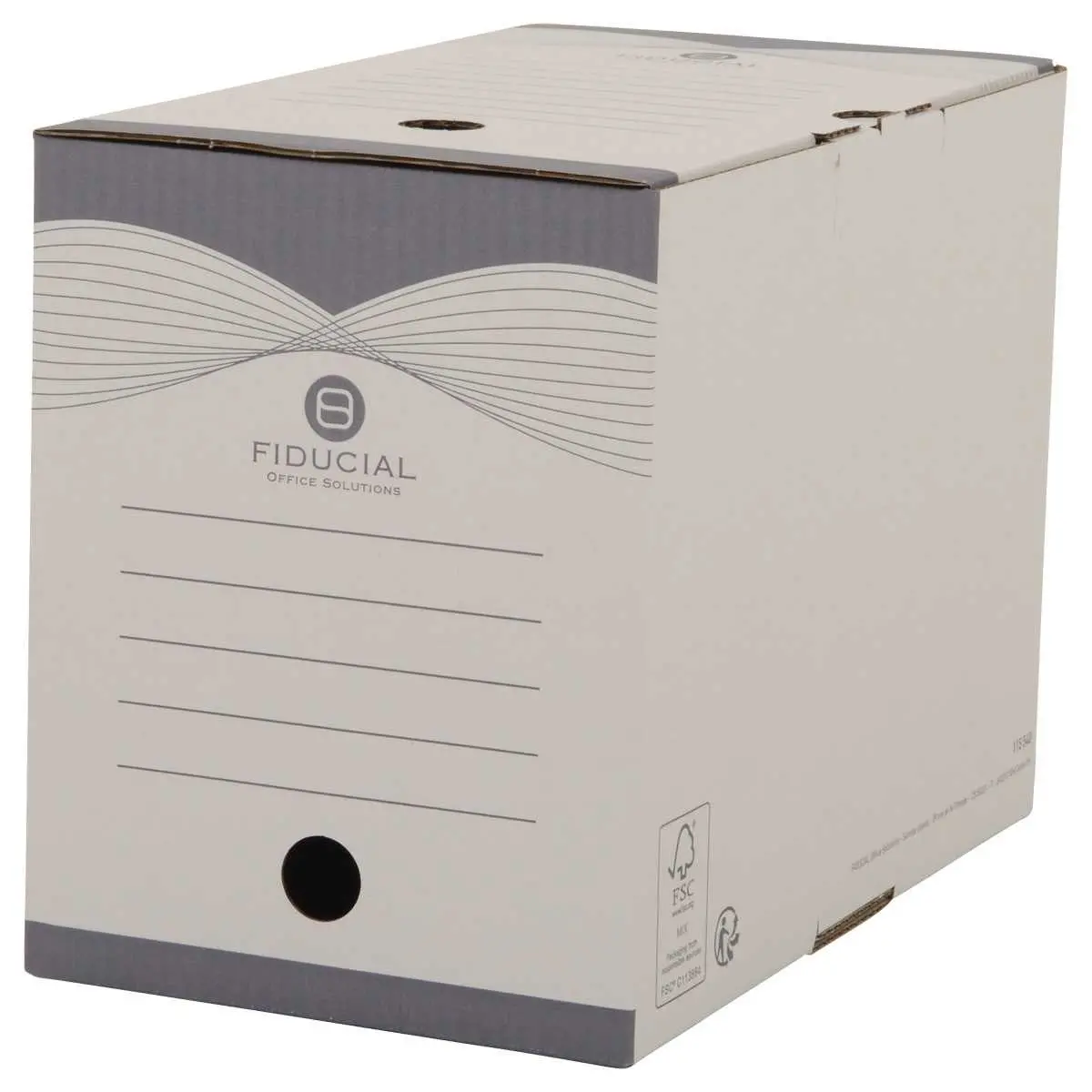 20 boîtes à archives écoresponsables - 24 x 32 cm - Dos 20 cm - FIDUCIAL photo du produit