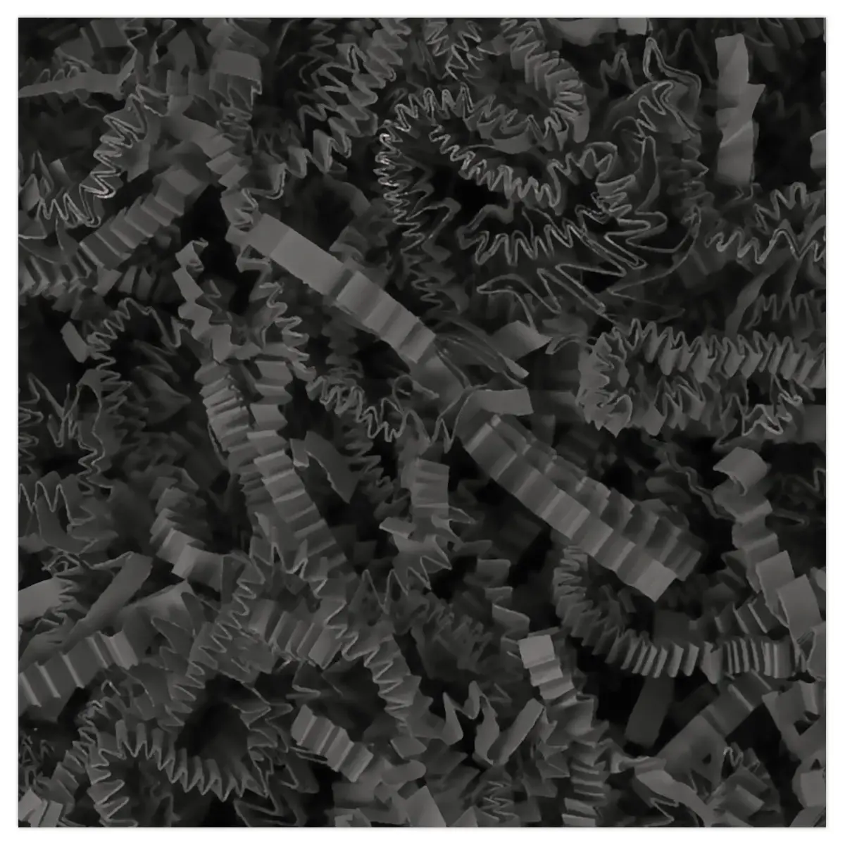 Frisure plissée 3 couches kraft - 80g - Noir - La Couronne photo du produit