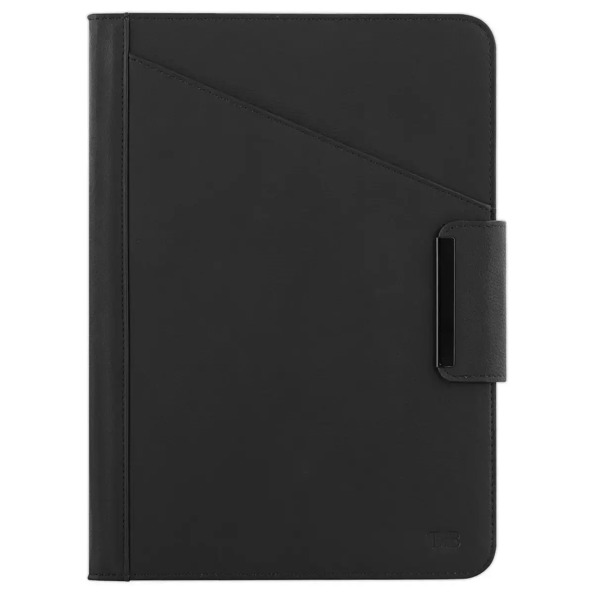 Etui Universelle Folio 10" Noir Smili Cuir & Intérieur doux - T'NB photo du produit