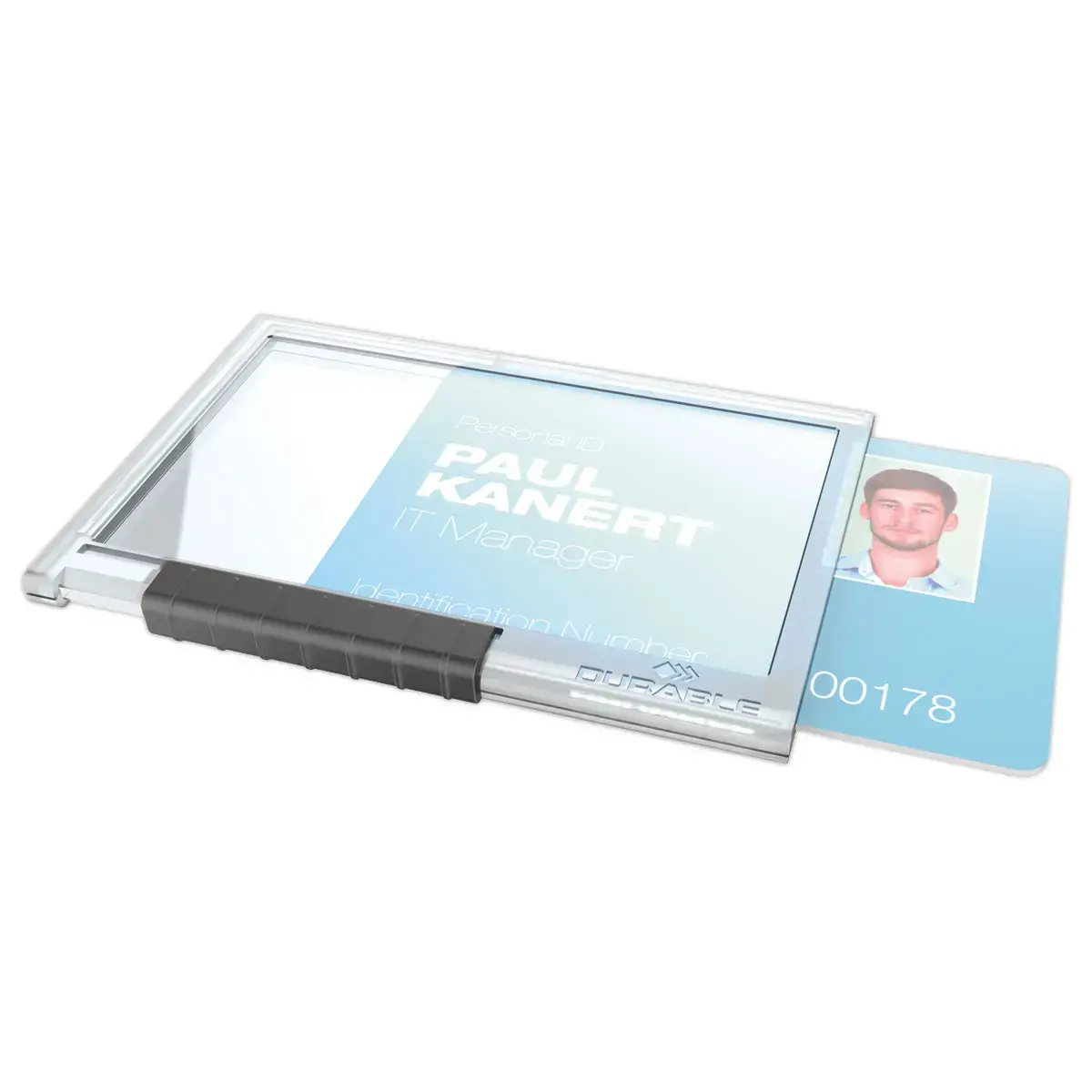 10 Porte cartes PUSHBOX mono 54 x 87 mm photo du produit