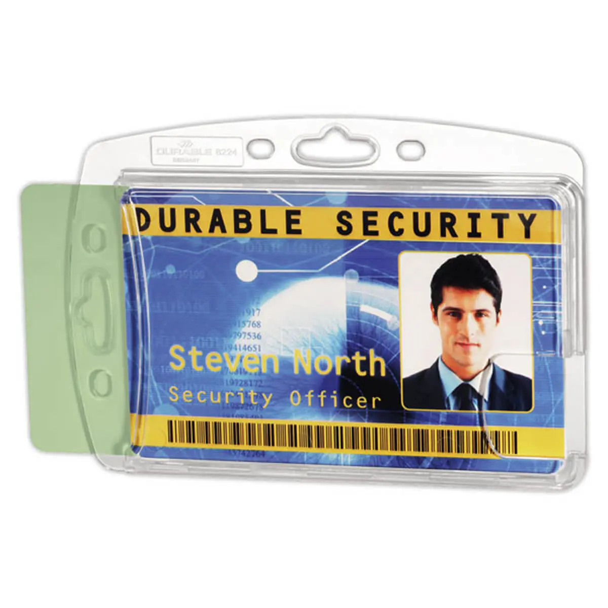 10 Porte-cartes magnétiques avec clip - 2 cartes - DURABLE photo du produit