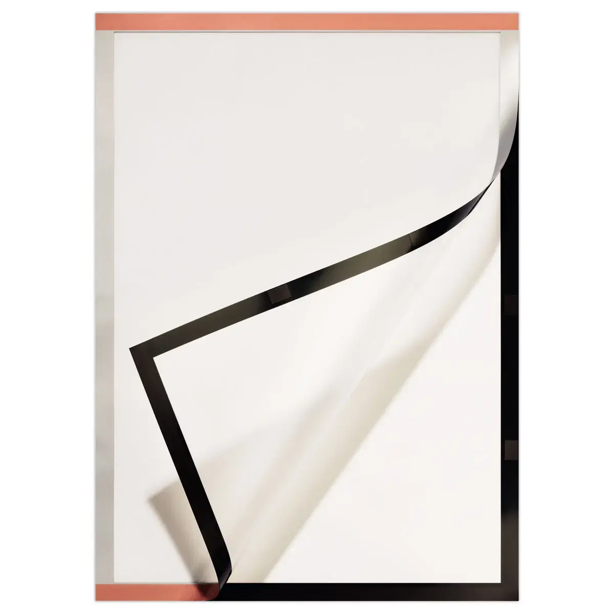 Pochette d'affichage adhésive Duraframe Poster - A1 - Argent - DURABLE photo du produit