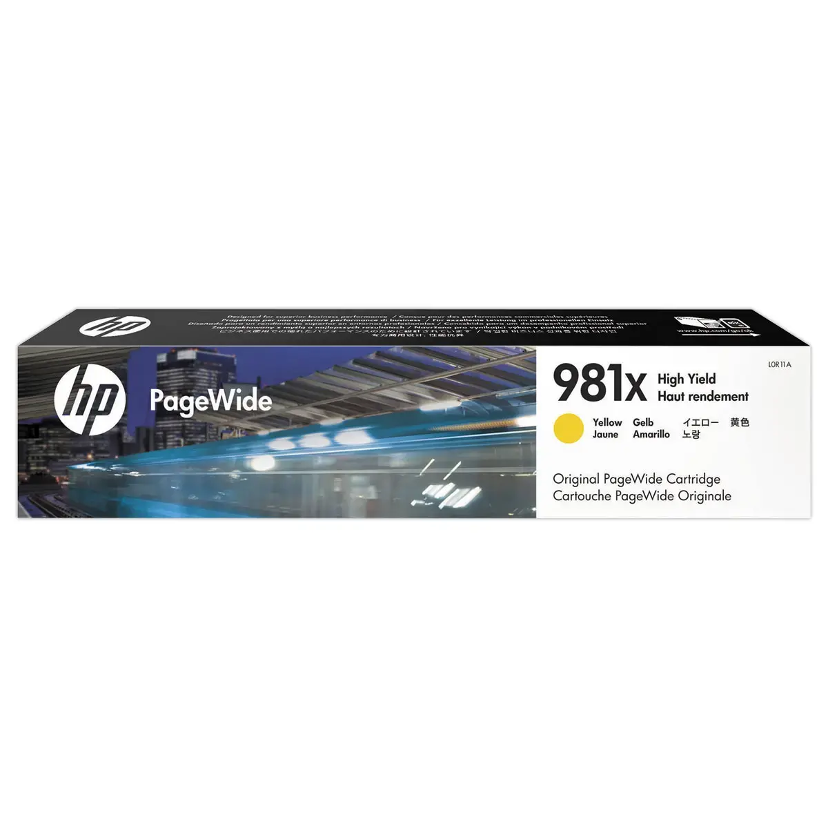 Toner 981Y L0R13A - Cyan - HP photo du produit