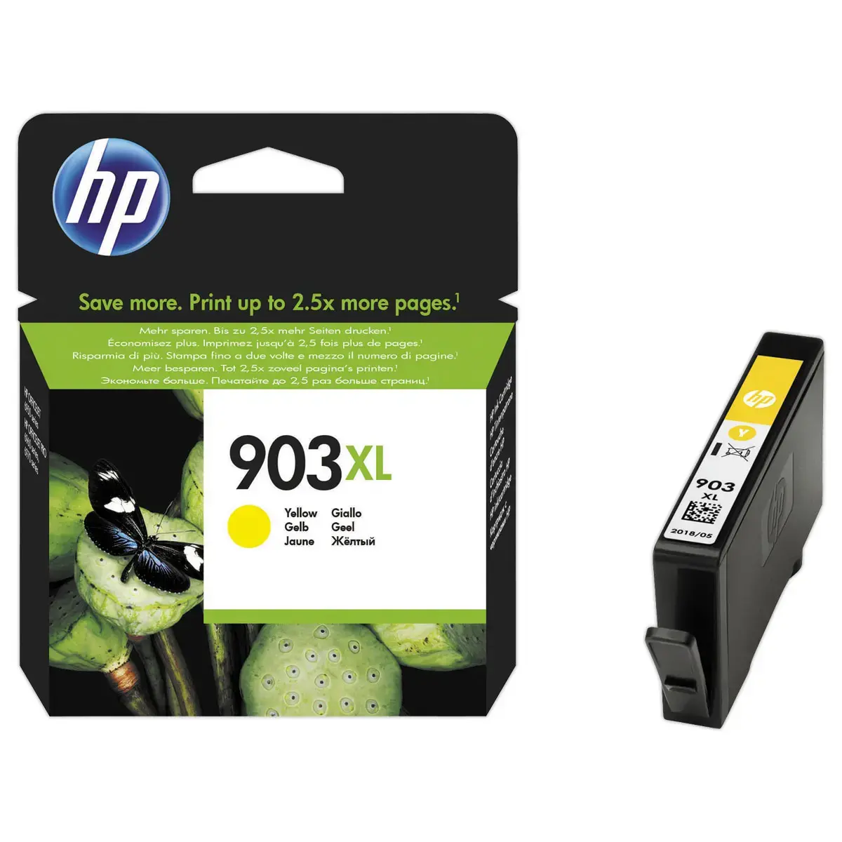 HP 903XL cartouche d'encre jaune T6M11AE - HP photo du produit
