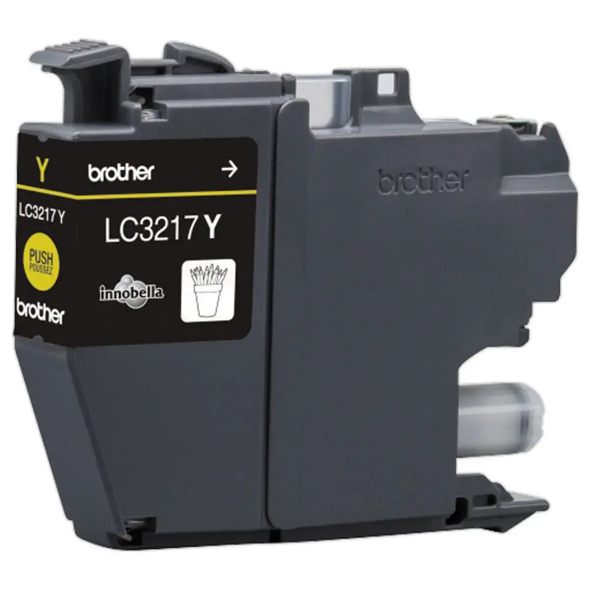 Cartouche LC3217Y - Jaune - Brother photo du produit