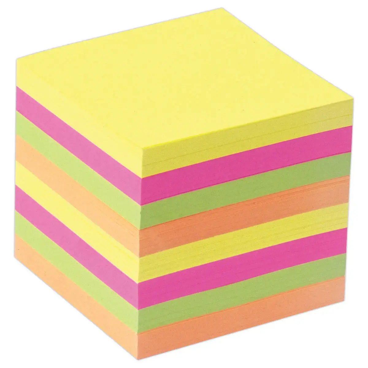 Recharge pour bloc cube - 720 feuilles volantes assorties - Access photo du produit