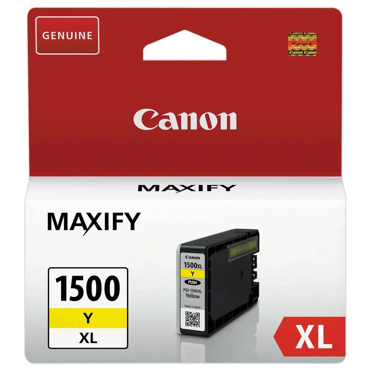 Cartouche PGI1500XL - Jaune - Canon photo du produit