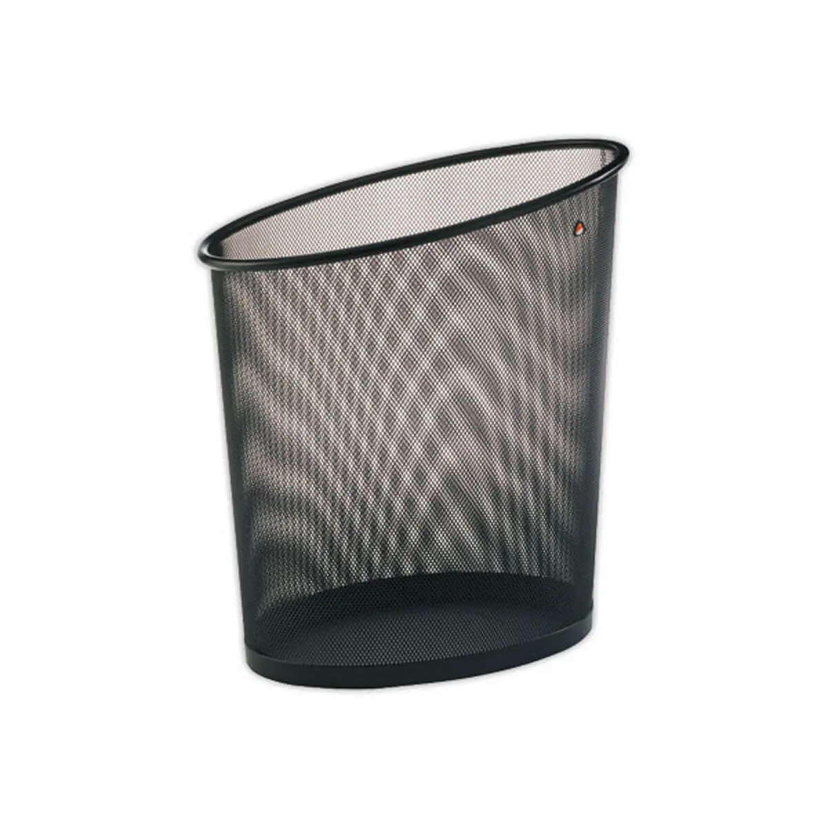 Corbeille à papier métal – 18L – Noir – ALBA photo du produit