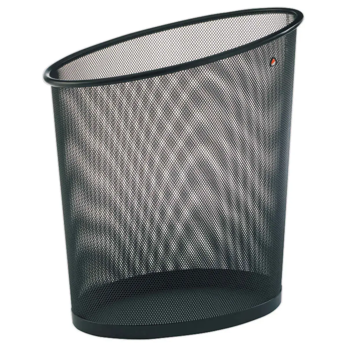 Corbeille à papier métal – 18L – Noir – ALBA photo du produit