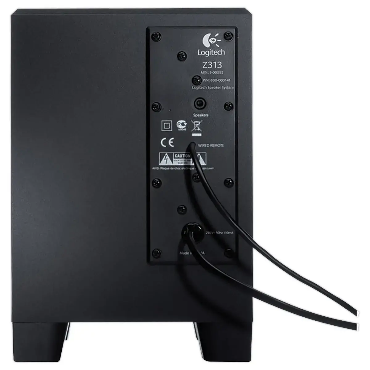 Haut-parleurs et Subwoofer Logitech 25W photo du produit
