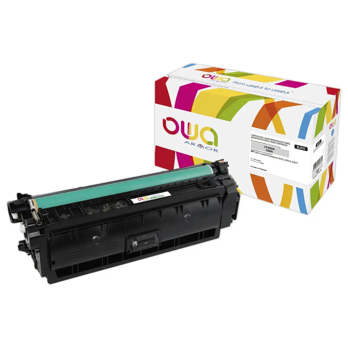 Toner éq. HP CF360A - Noir - OWA photo du produit