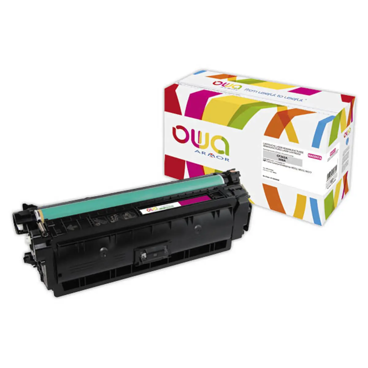 Toner éq. HP CF363A - Magenta - OWA photo du produit