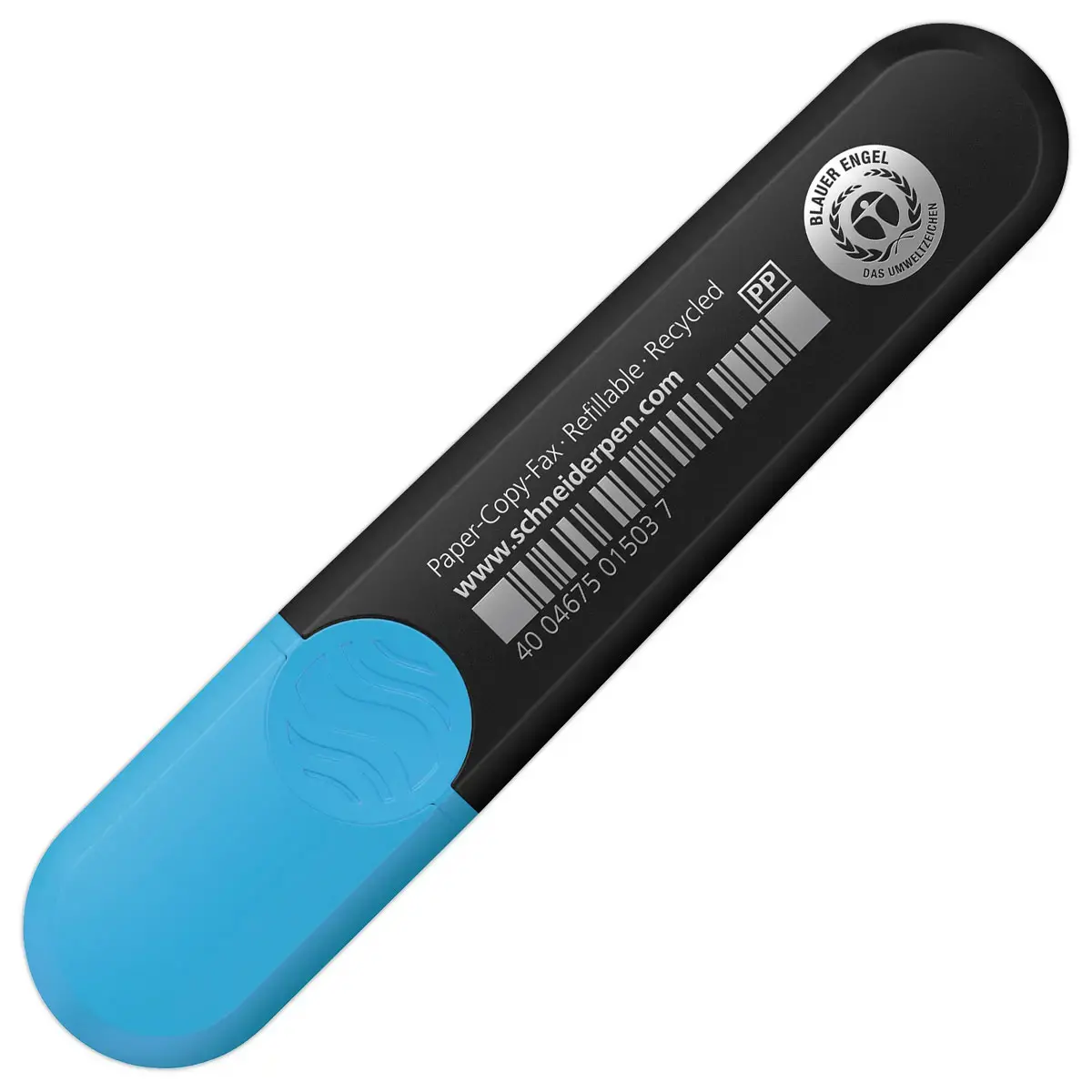 Surligneur Job Bleu 1-5mm - Rechargeable & Encre Bio- Schneider photo du produit