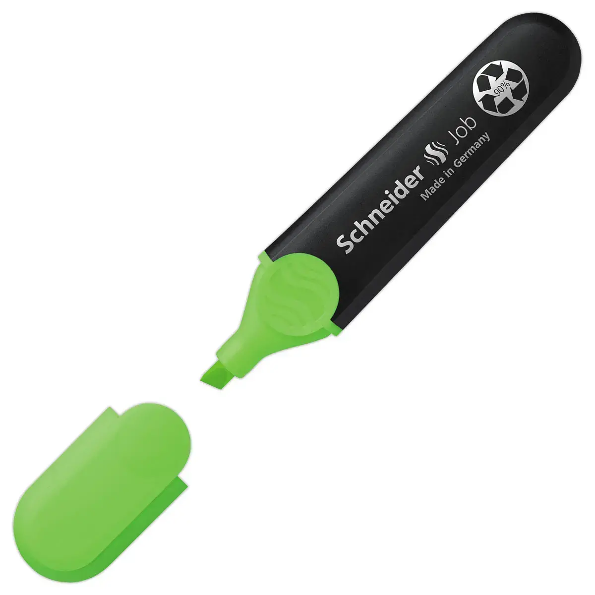 Surligneur Job Vert 1-5mm - Ecologique & Rechargeable - Schneider photo du produit