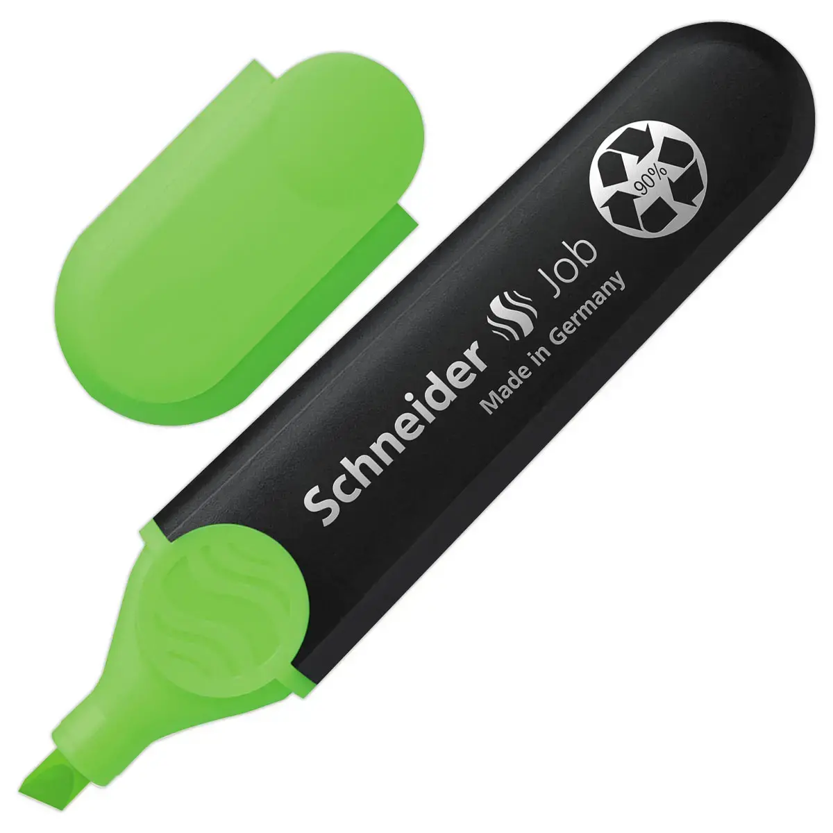 Surligneur Job Vert 1-5mm - Ecologique & Rechargeable - Schneider photo du produit