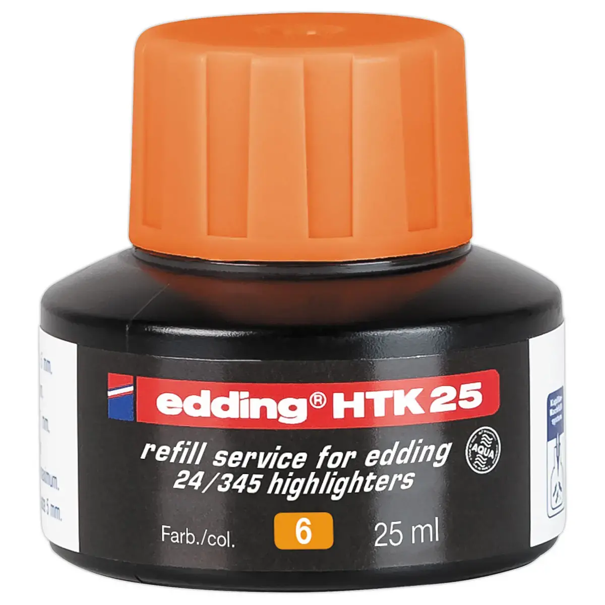 Recharge surligneur Edding - Ecoline E24 - Orange photo du produit
