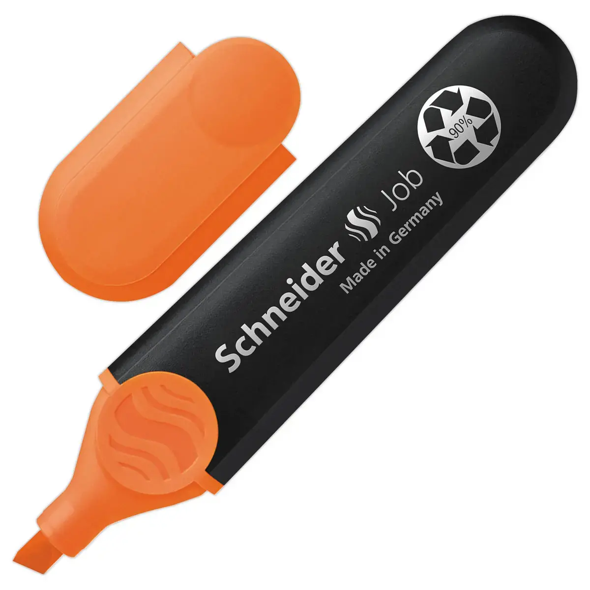 Surligneur Job Orange 1-5mm - Encre Bio & Rechargeable - Schneider photo du produit