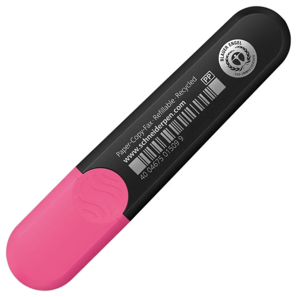 Surligneur 1-5mm Job Rose - Recyclé - Rechargeable - Encre Bio - Schneider photo du produit