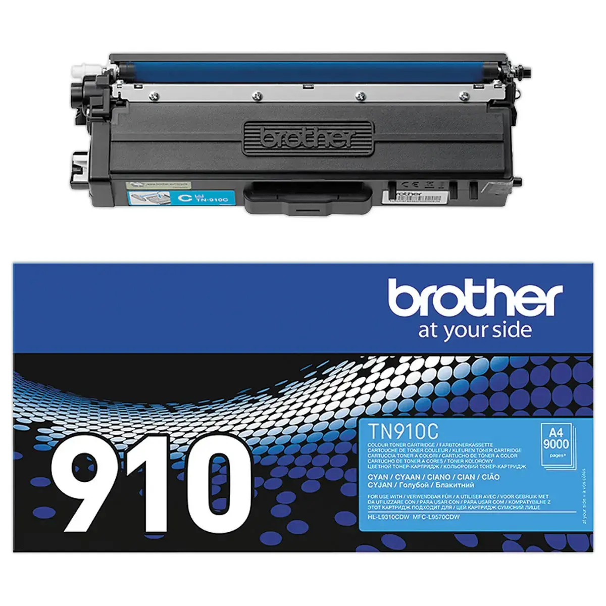Toner Brother TN-910C cyan photo du produit