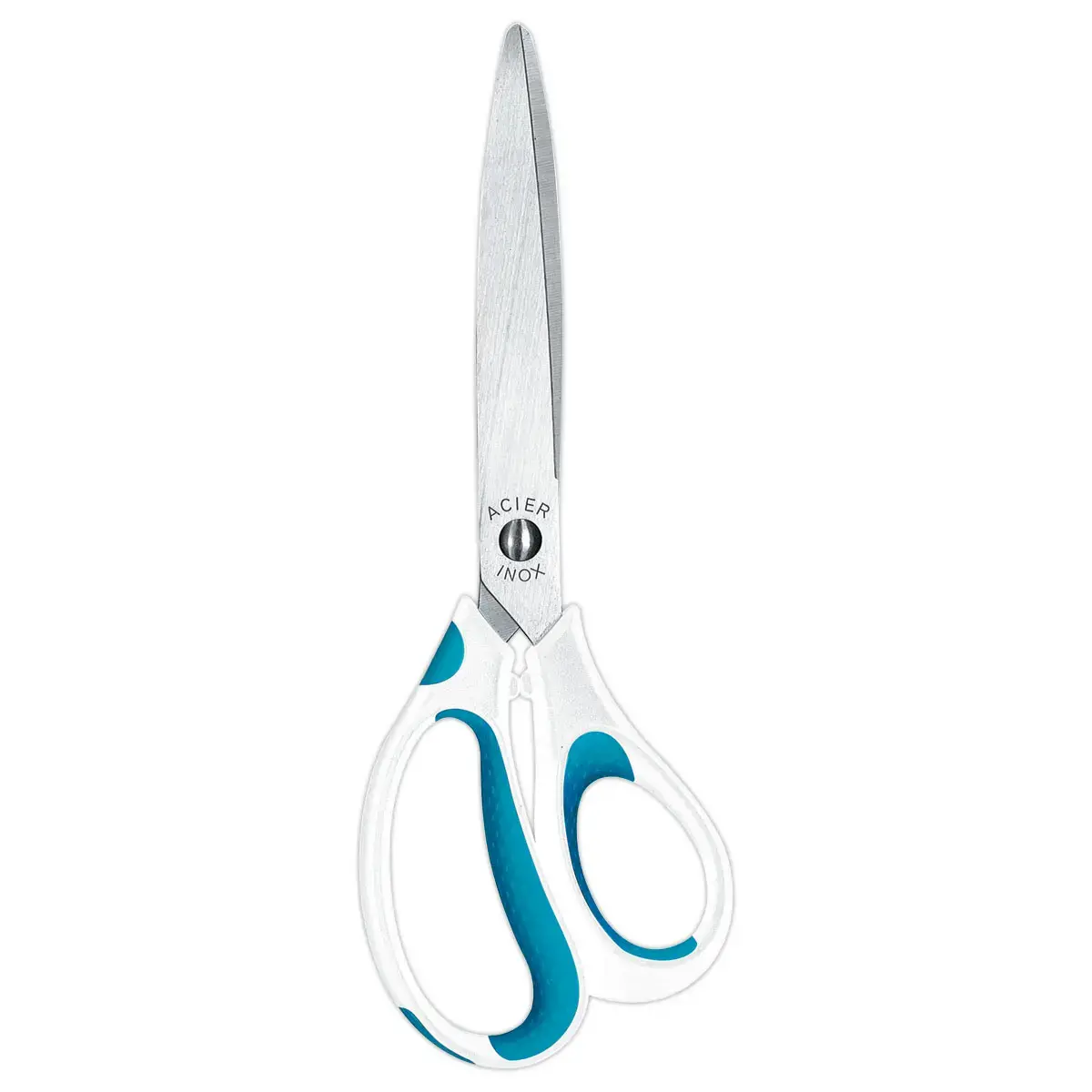 Paire de ciseaux à bouts pointus - Anneaux asymétriques 17 cm photo du produit
