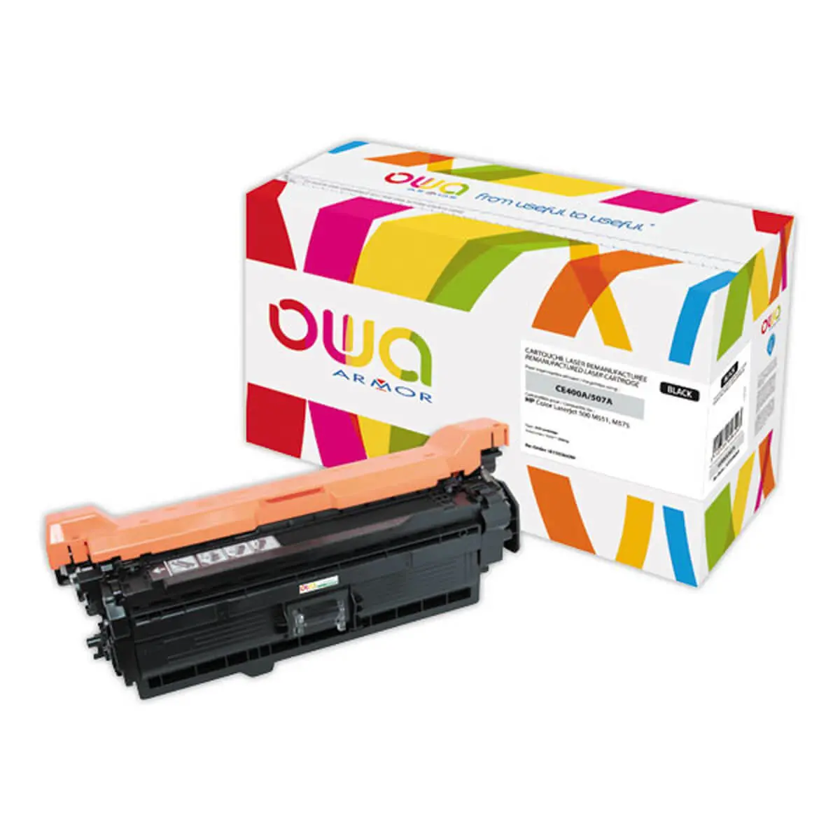 Toner &eacute;q. HP CE400A - Noir - OWA photo du produit