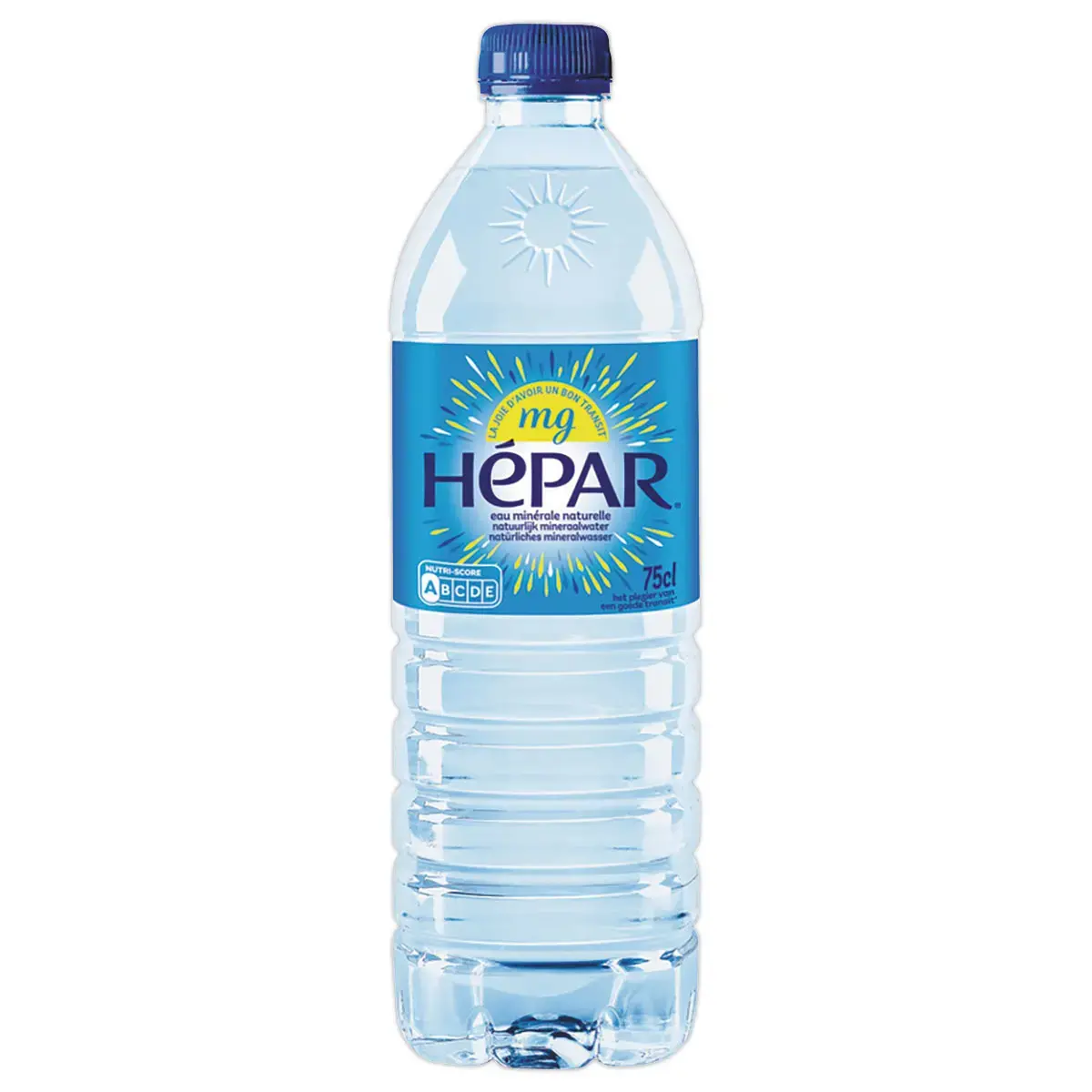 6 Bouteilles d'eau Hepar 75cl photo du produit