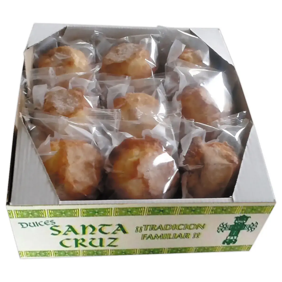 18 Madeleines Santa Cruz sachet individuel photo du produit