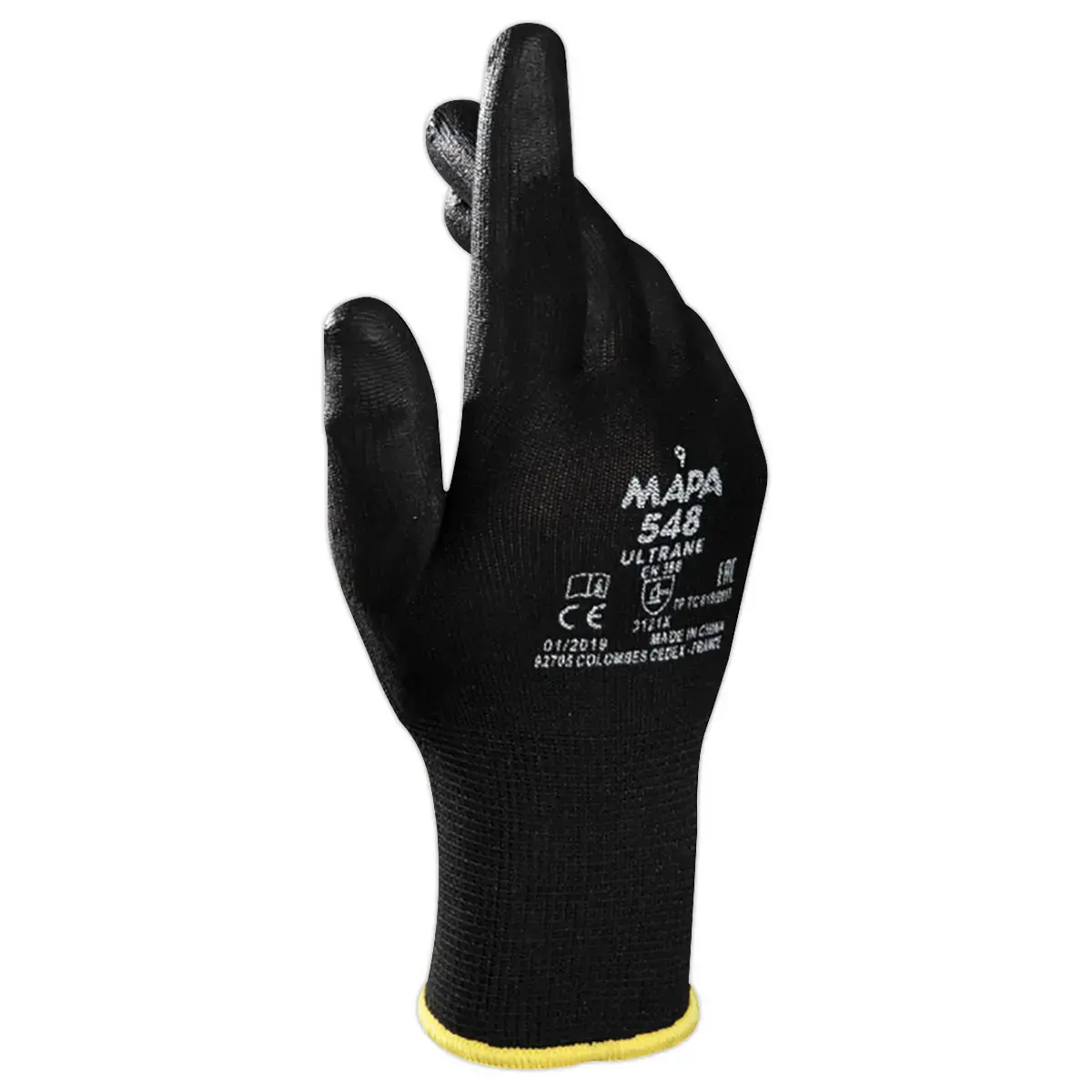 Paire Gants Ultrane 548 - Taille 8 - Noir - MAPA photo du produit