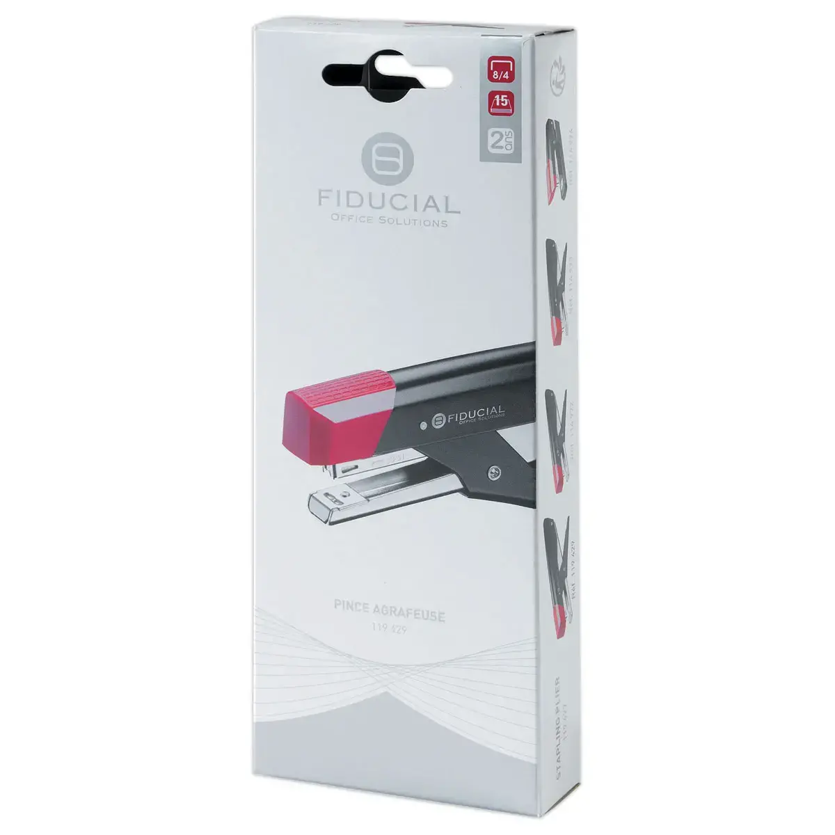 Agrafeuse pince corps m&eacute;tal - agrafes 8/4 - Fiducial photo du produit