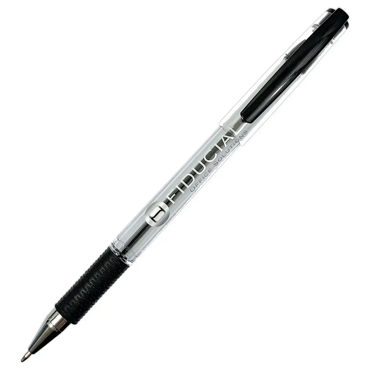 Stylo bille grip - Ecriture moyenne - Noir - Fiducial photo du produit