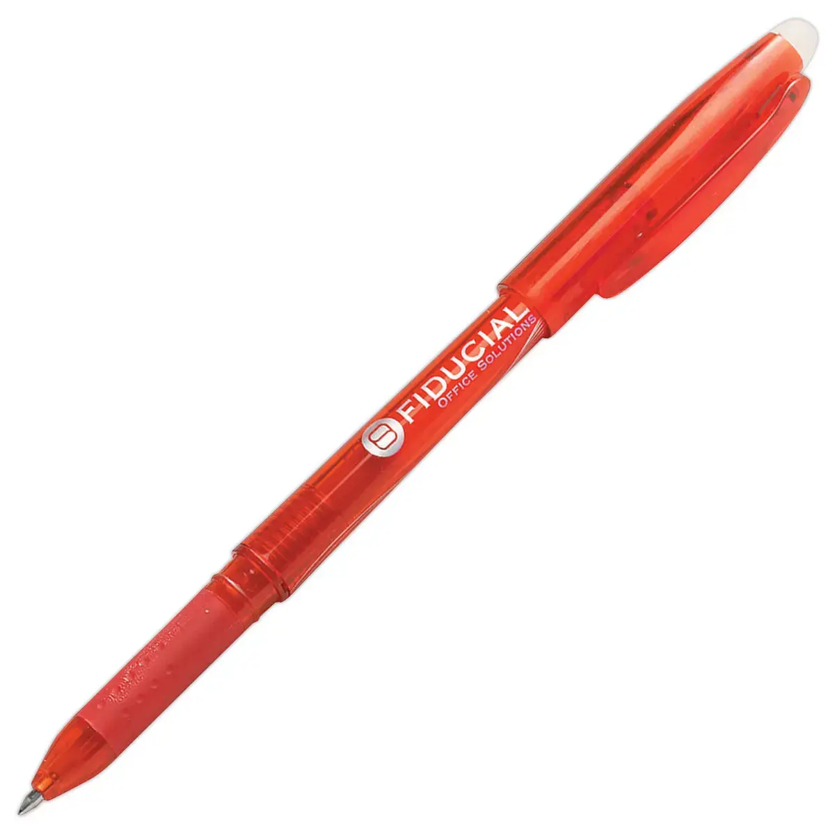 Stylo bille à encre gel rechargeable et effaçable - Rouge - Fiducial photo du produit