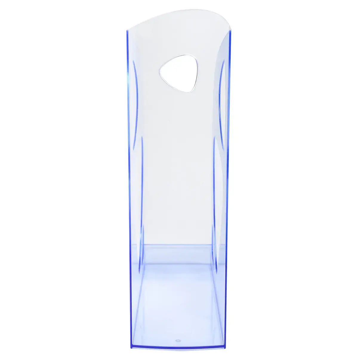 Porte-revues transparent design - Bleu clair - Fiducial photo du produit