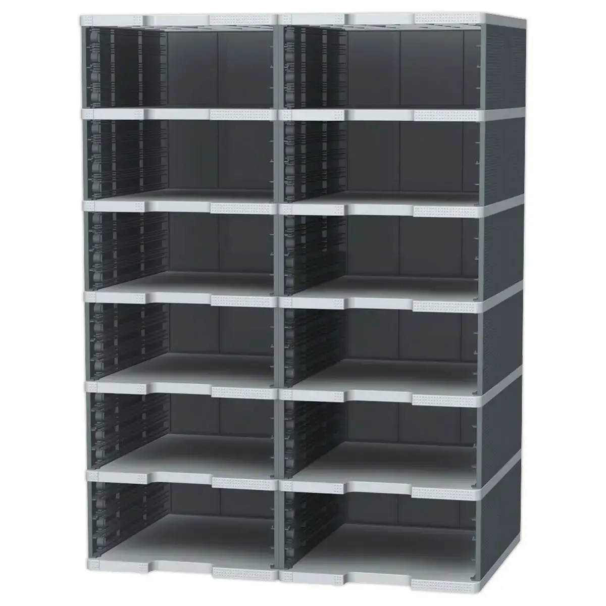 6 Modules pour monter 12 cases sur 2, 3 ou 4 colonnes. photo du produit