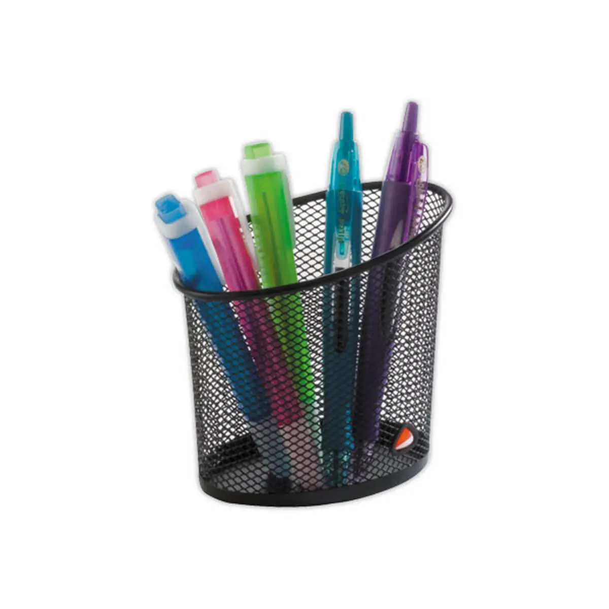 Pot à crayons noir métal - Alba photo du produit