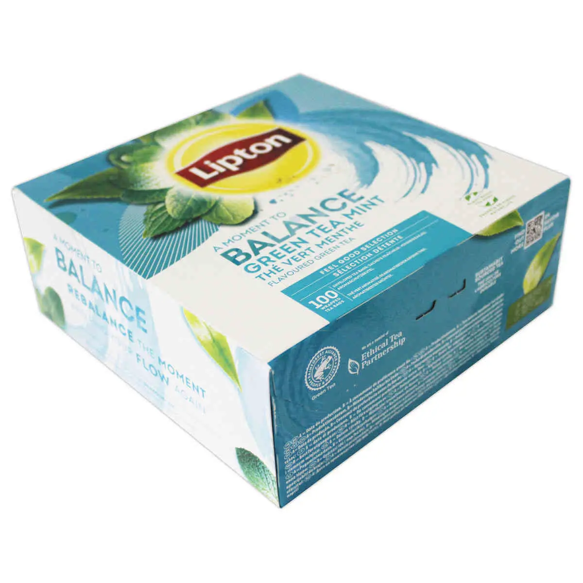 Sachets de thé vert à la menthe - LIPTON photo du produit