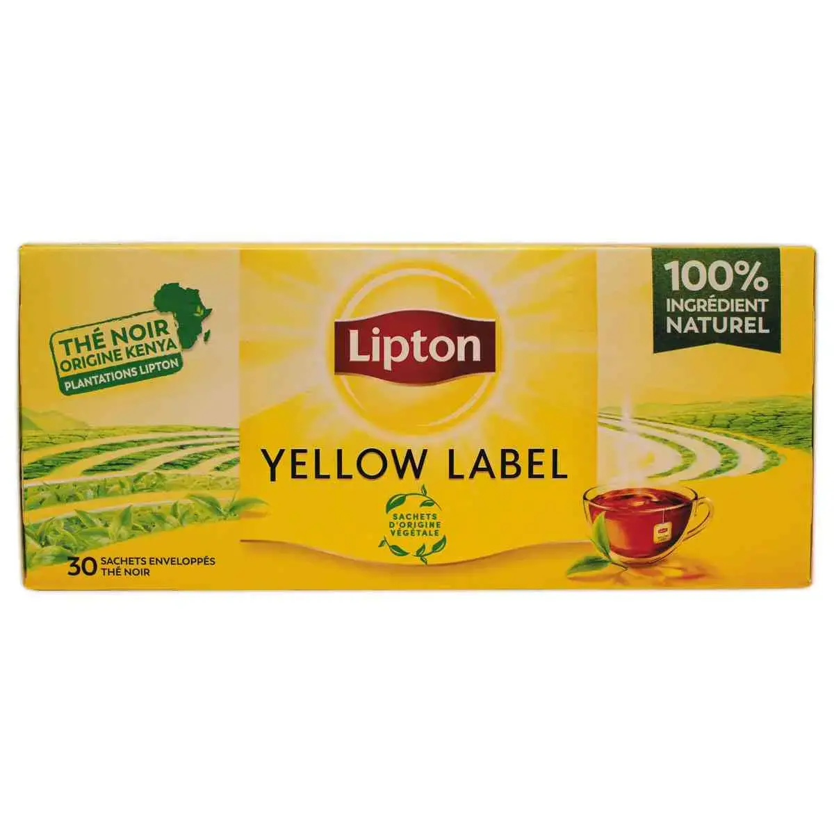 30 Sachets de th&eacute; LIPTON Yellow photo du produit