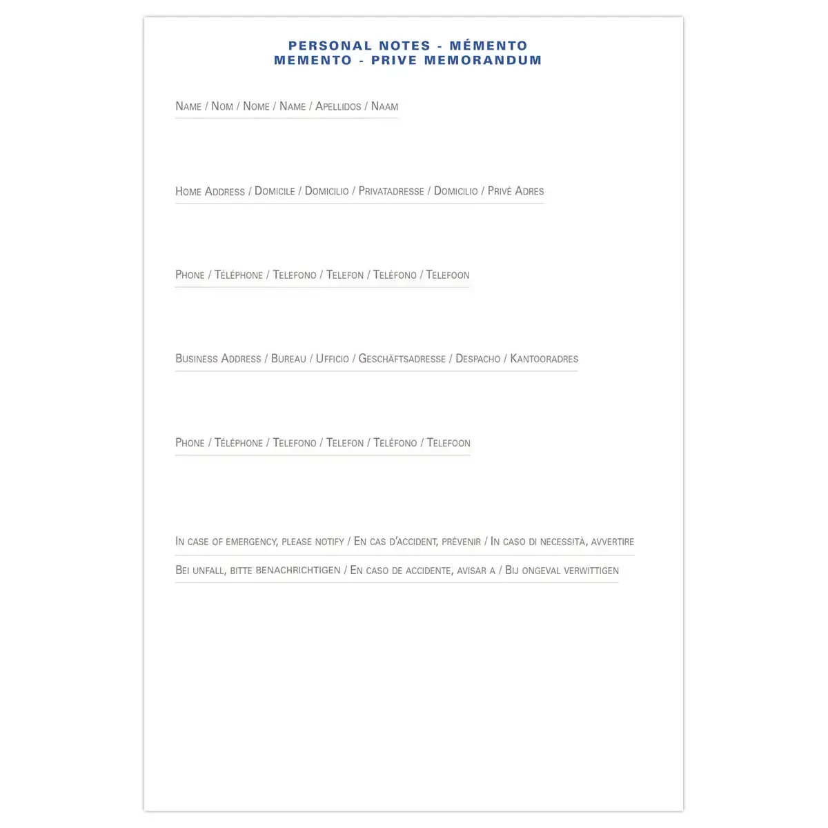 Agenda semainier  Equology - 16x24 cm - Bleu - Janvier &agrave; d&eacute;cembre - QUO VADIS photo du produit