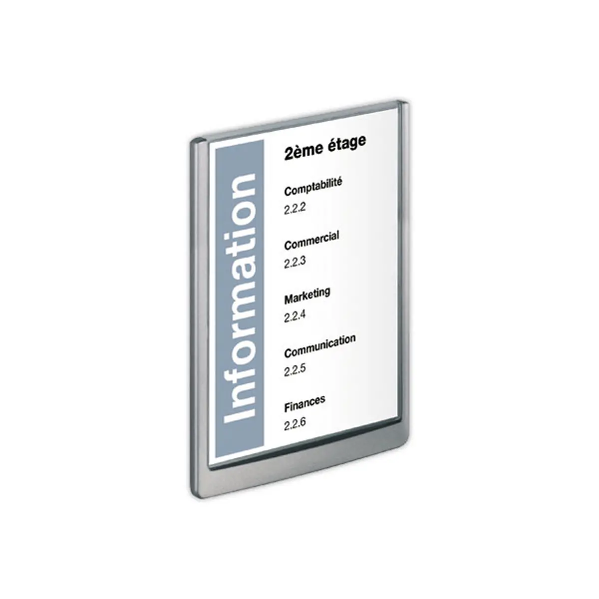 Plaque de porte Click Sign - A4 - Durable photo du produit