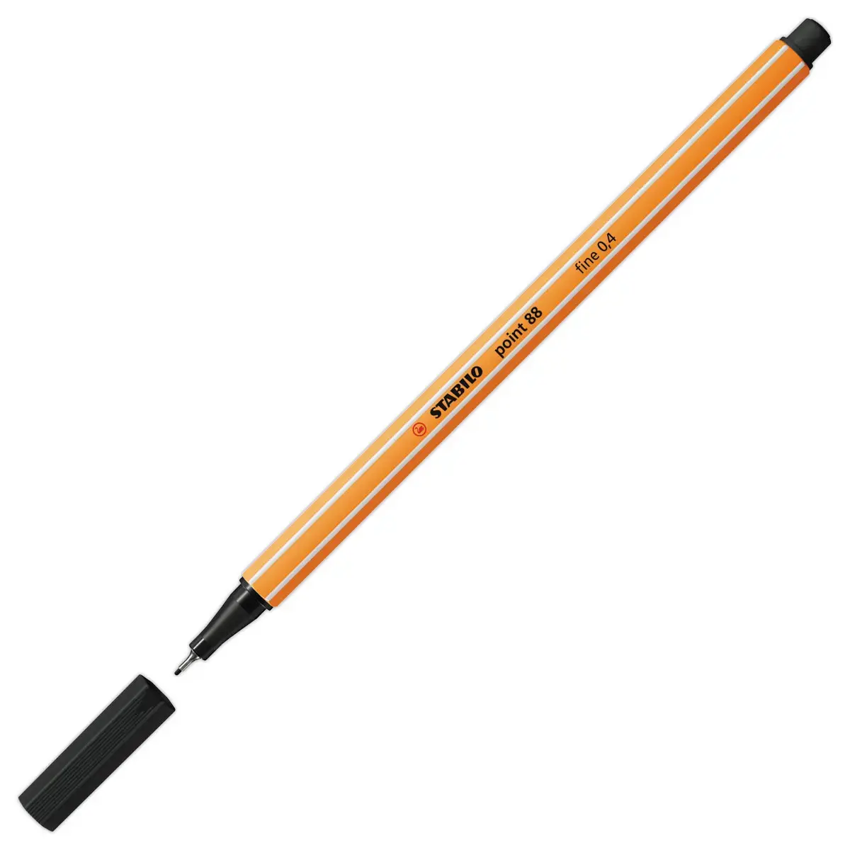 10 Stylos-feutres point 88 - Pointe fine - Encre eau - STABILO photo du produit