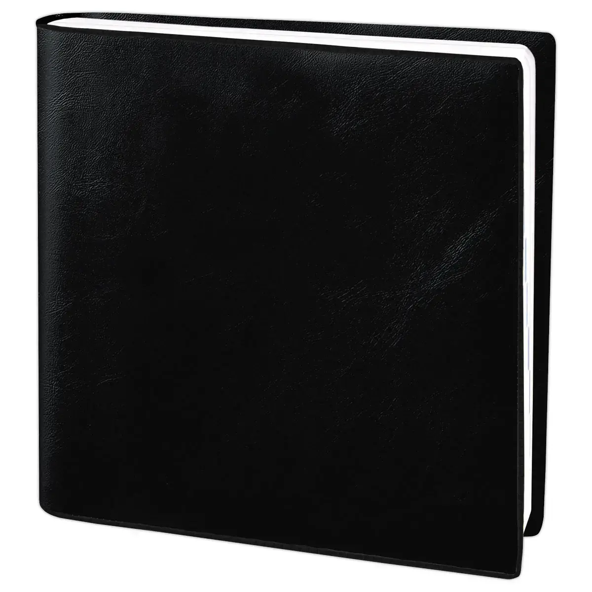 Agenda semainier classique 16x16 cm - Noir photo du produit